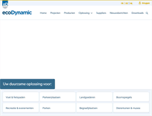 Tablet Screenshot of eco-dynamic.eu